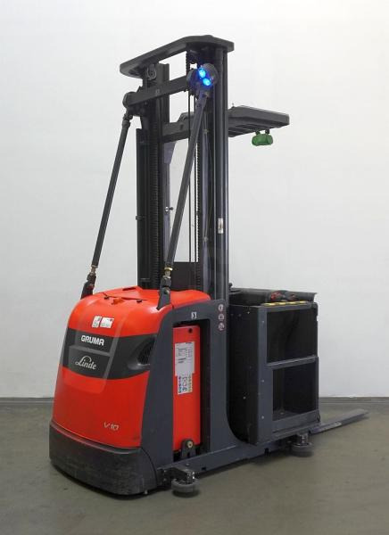 Linde V 10 5212 - Komissiózó targoncá: 1 kép. Linde V 10 5212 - Komissiózó targoncá: 1 kép.