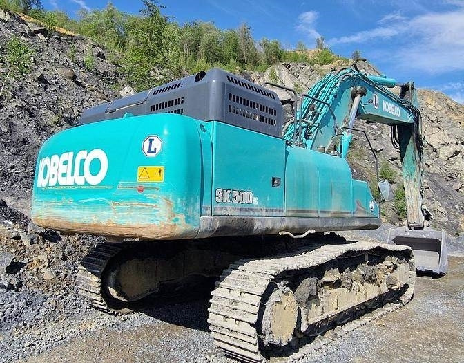 Kobelco SK500LC11 - Lánctalpas kotró: 1 kép. Kobelco SK500LC11 - Lánctalpas kotró: 1 kép.