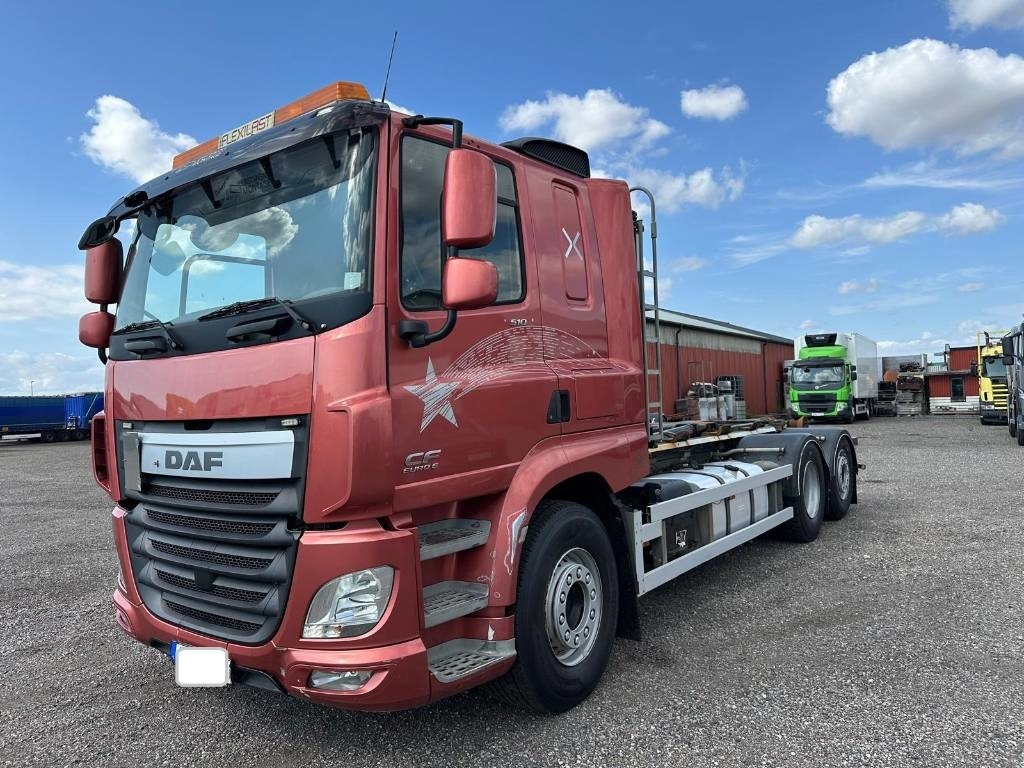 DAF FAN CF510Z serie 7368 - Cserefelépítményes teherautó: 1 kép. DAF FAN CF510Z serie 7368 - Cserefelépítményes teherautó: 1 kép.