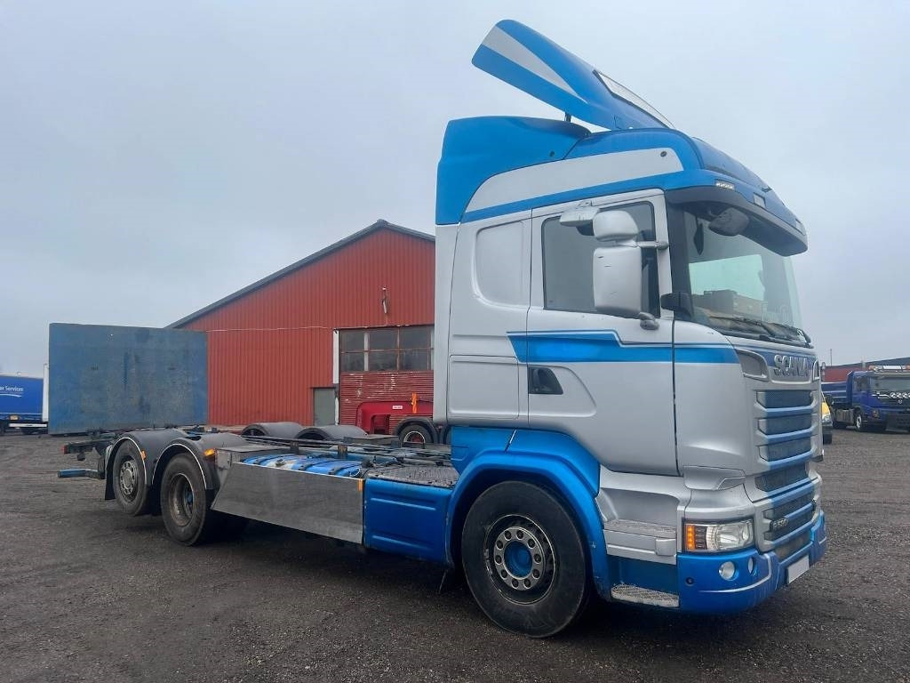 Scania R580 LB 6X2*4 MNB serie 2906 - Alvaz teherautó: 2 kép. Scania R580 LB 6X2*4 MNB serie 2906 - Alvaz teherautó: 2 kép.