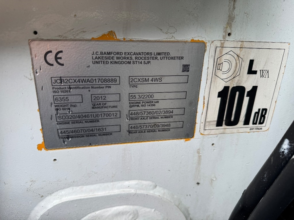 JCB 2 CX - Kotrórakodó: 3 kép. JCB 2 CX - Kotrórakodó: 3 kép.