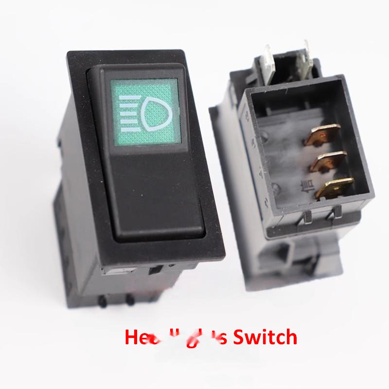 Qingdao Promising Rocker Switches Fit China Loader - Lámpá/ Világítás - Gumikerekes homlokrakodó: 5 kép. Qingdao Promising Rocker Switches Fit China Loader - Lámpá/ Világítás - Gumikerekes homlokrakodó: 5 kép.
