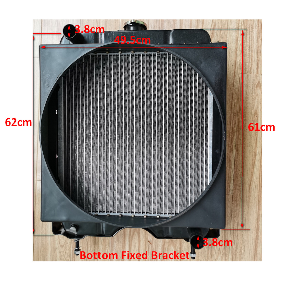 XINCHAI C490BPG Original Radiator - Radiátor - Gumikerekes homlokrakodó: 2 kép. XINCHAI C490BPG Original Radiator - Radiátor - Gumikerekes homlokrakodó: 2 kép.