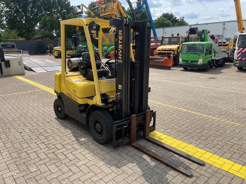 Hyster H 2.5 XT - Gázüzemű targonca: 5 kép. Hyster H 2.5 XT - Gázüzemű targonca: 5 kép.