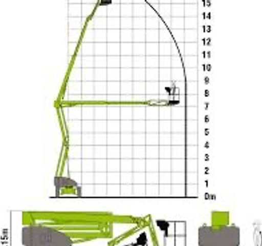 Niftylift HR 17 Hybride 4x4 - Személyemelő: 3 kép. Niftylift HR 17 Hybride 4x4 - Személyemelő: 3 kép.