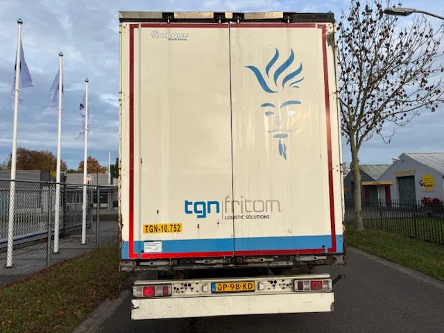 Krone SD 3 axle drum brake schuifzeil schuifdak - Ponyvás félpótkocsi: 5 kép. Krone SD 3 axle drum brake schuifzeil schuifdak - Ponyvás félpótkocsi: 5 kép.