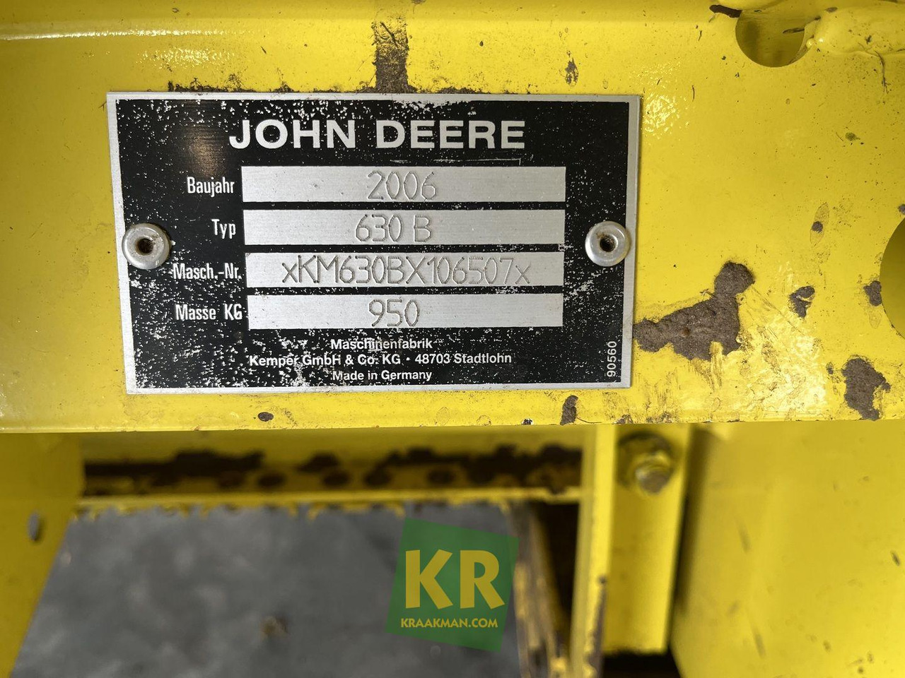 630B John Deere - Takarmánybetakarító gép: 5 kép. 630B John Deere - Takarmánybetakarító gép: 5 kép.