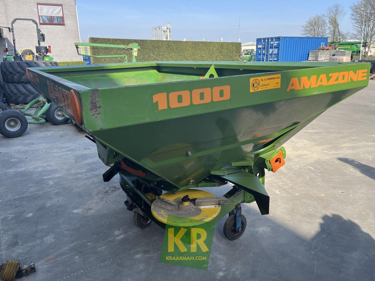 Amazone Overig - Műtrágyaszóró: 5 kép. Amazone Overig - Műtrágyaszóró: 5 kép.