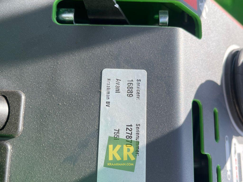 Avant 755 TDL - Derékcsuklós rakodó: 2 kép. Avant 755 TDL - Derékcsuklós rakodó: 2 kép.