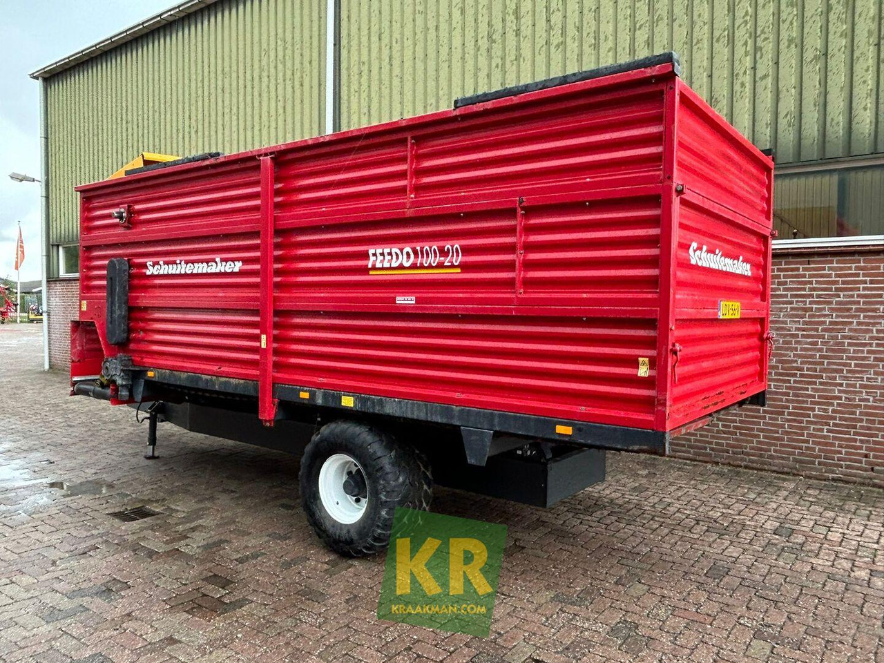 Feedo 100-20 voerwagen Schuitemaker - Etetőkocsi: 3 kép. Feedo 100-20 voerwagen Schuitemaker - Etetőkocsi: 3 kép.