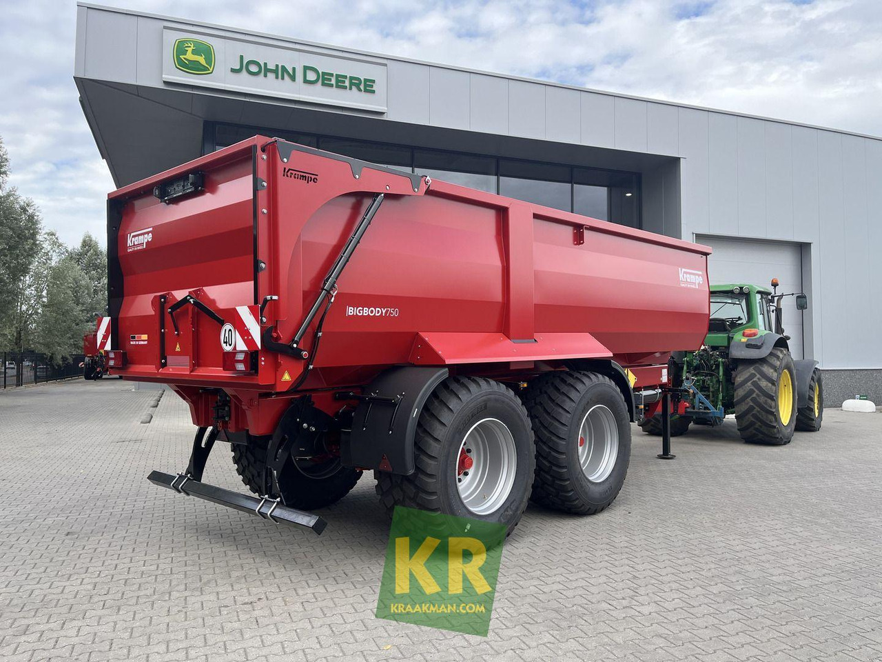 Krampe Big Body 750  - Mezőgazdasági billenőpótkocsi: 5 kép. Krampe Big Body 750  - Mezőgazdasági billenőpótkocsi: 5 kép.
