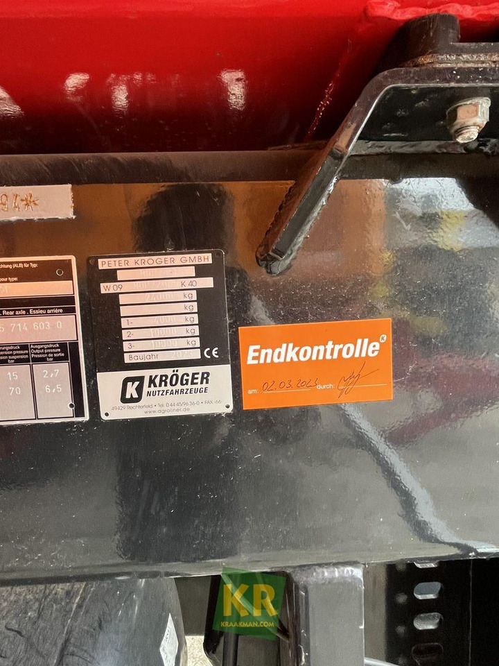 Kröger Overig - Mezőgazdasági billenőpótkocsi: 4 kép. Kröger Overig - Mezőgazdasági billenőpótkocsi: 4 kép.