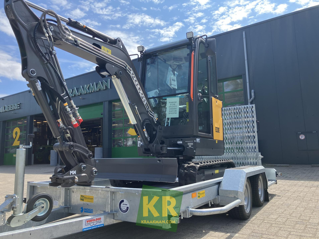 Overig Hapert - Gépszállító utánfutó: 1 kép. Overig Hapert - Gépszállító utánfutó: 1 kép.