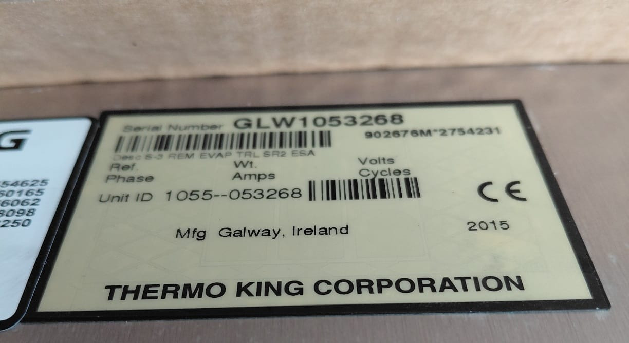 Thermo King EVAPS /S2+ S3 New - Hűtőegység: 5 kép. Thermo King EVAPS /S2+ S3 New - Hűtőegység: 5 kép.