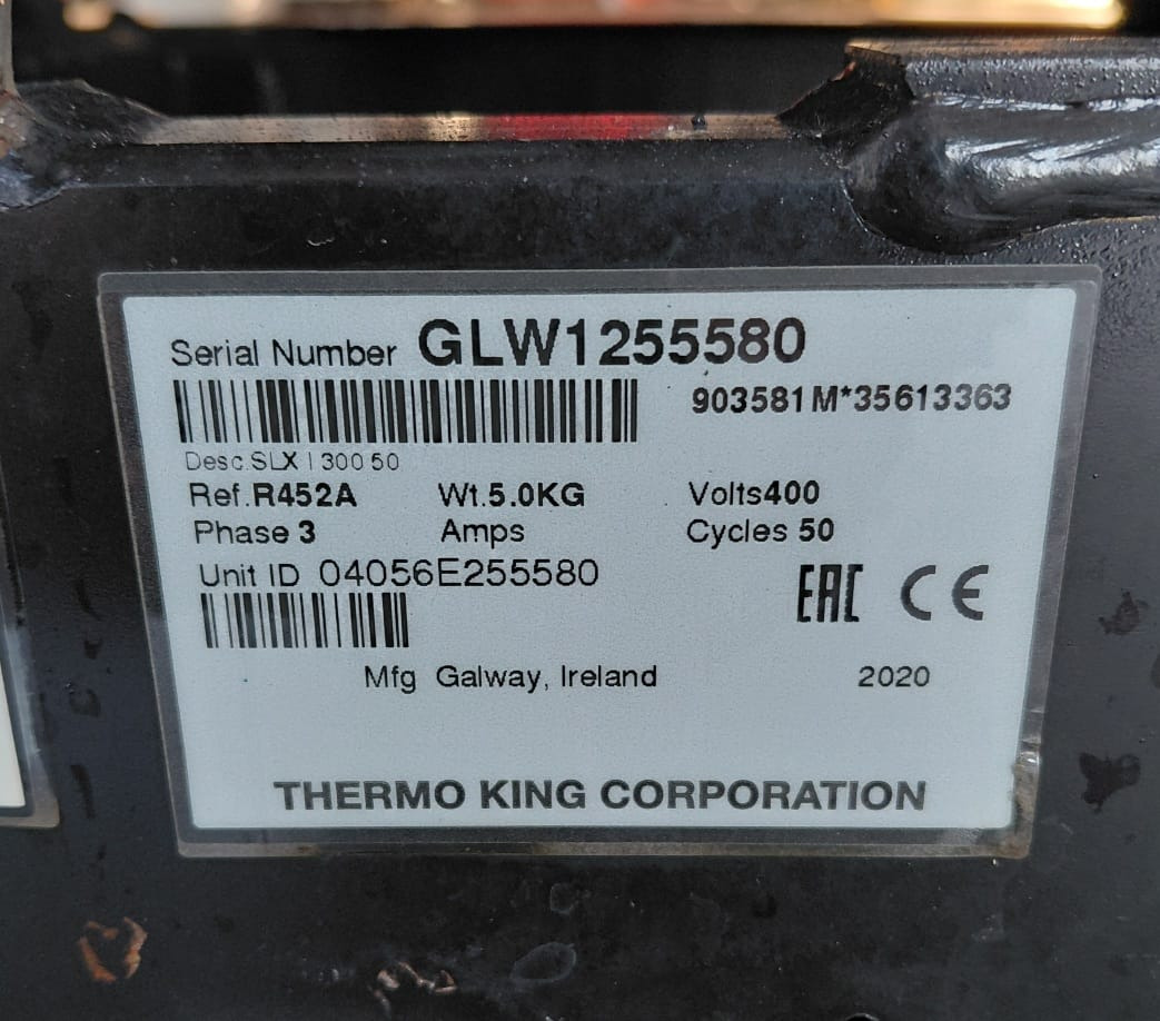 Thermo King SLX300 I -S/N : GLW1255580 - Hűtőegység: 2 kép. Thermo King SLX300 I -S/N : GLW1255580 - Hűtőegység: 2 kép.