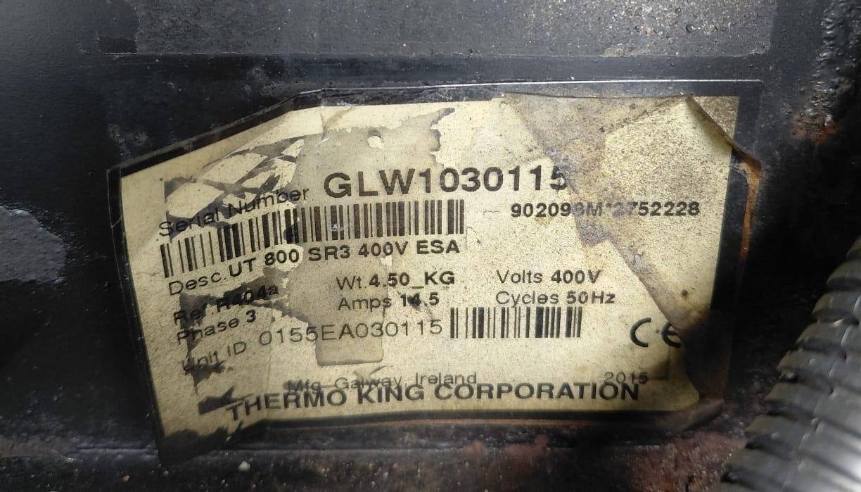 Thermo King UT-800 – GLW1030115 - Hűtőegység: 2 kép. Thermo King UT-800 – GLW1030115 - Hűtőegység: 2 kép.