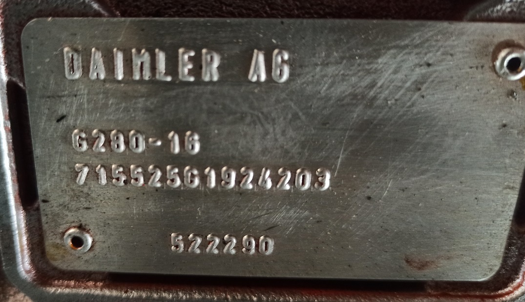 MERCEDES-BENZ G280-16 ACTROS MP3 - Sebességváltó és alkatrészek - Teherautó: 4 kép. MERCEDES-BENZ G280-16 ACTROS MP3 - Sebességváltó és alkatrészek - Teherautó: 4 kép.