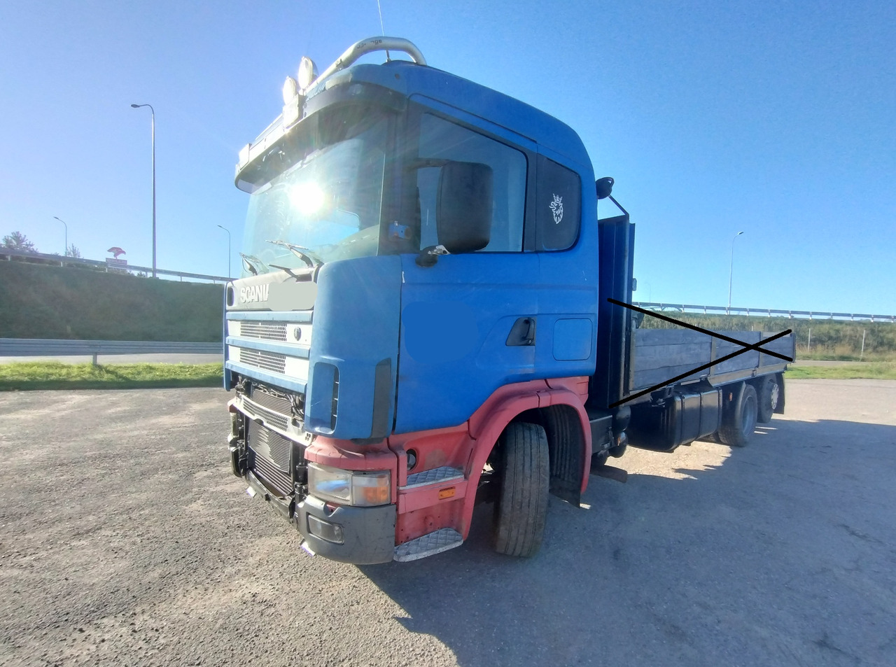 SCANIA R 114 380 6x2 - Alvaz teherautó: 1 kép. SCANIA R 114 380 6x2 - Alvaz teherautó: 1 kép.