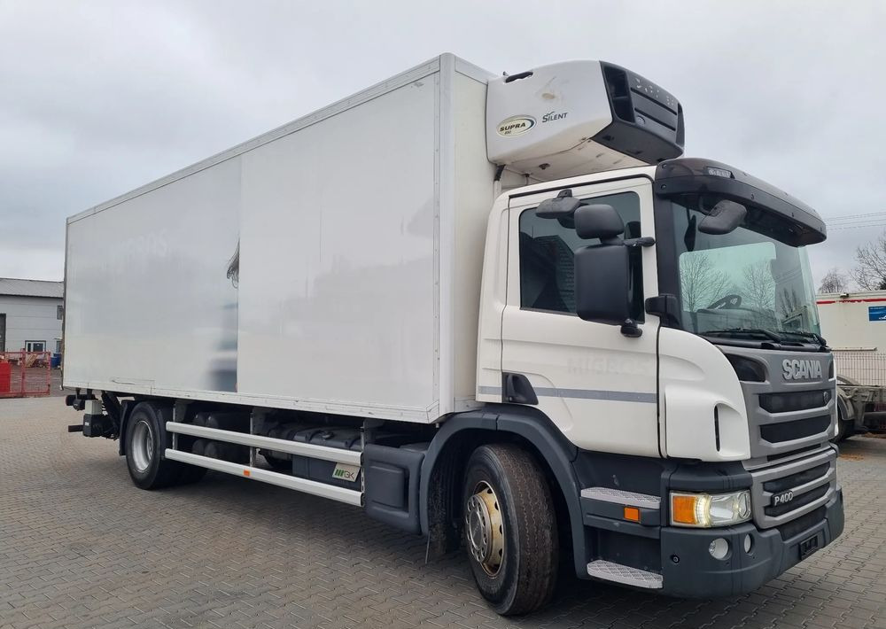 Scania P400 - Hűtős teherautó: 2 kép. Scania P400 - Hűtős teherautó: 2 kép.