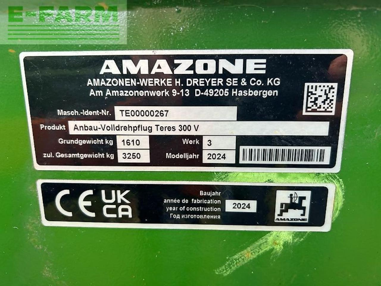 Amazone teres 300 v5 +0 100 - Műtrágyaszóró: 2 kép. Amazone teres 300 v5 +0 100 - Műtrágyaszóró: 2 kép.