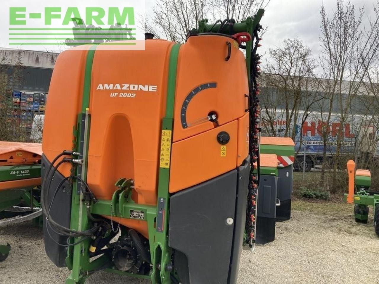 Amazone uf 2002, 25 cm düsenabstand - Függesztett permetező: 1 kép. Amazone uf 2002, 25 cm düsenabstand - Függesztett permetező: 1 kép.