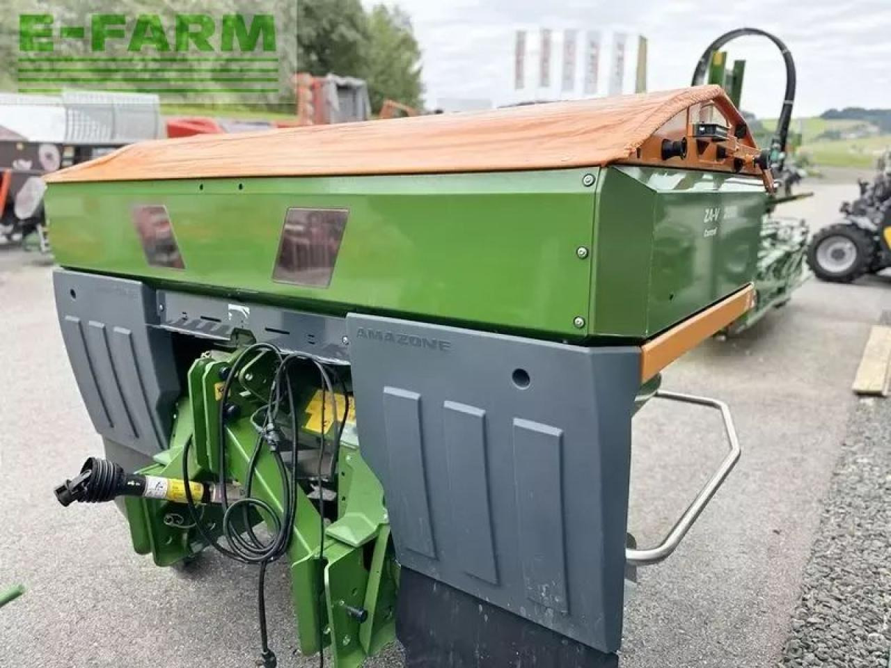 Műtrágyaszóró Amazone za-v 2000 profis control wiegestreuer: 1 kép.