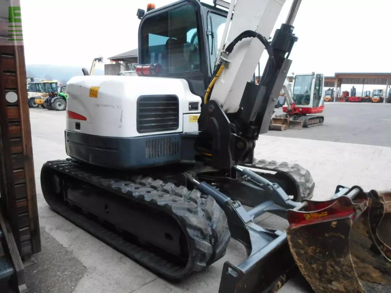 Minikotró Bobcat e85em mit engcon tiltrotator bj. 2018: 17 kép.