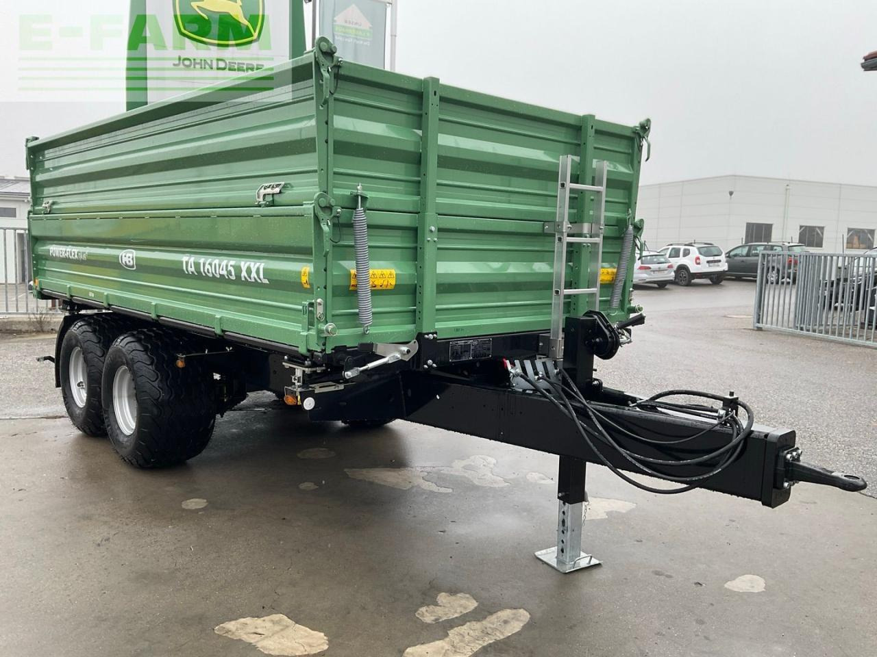 Brantner TA 16045 XXL - Mezőgazdasági billenőpótkocsi: 4 kép. Brantner TA 16045 XXL - Mezőgazdasági billenőpótkocsi: 4 kép.