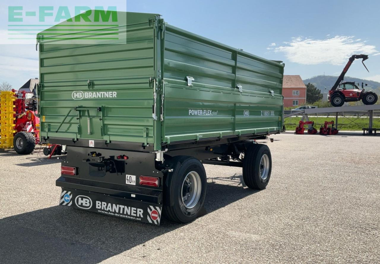 Mezőgazdasági billenőpótkocsi Brantner Z18051/2XXL: 8 kép.