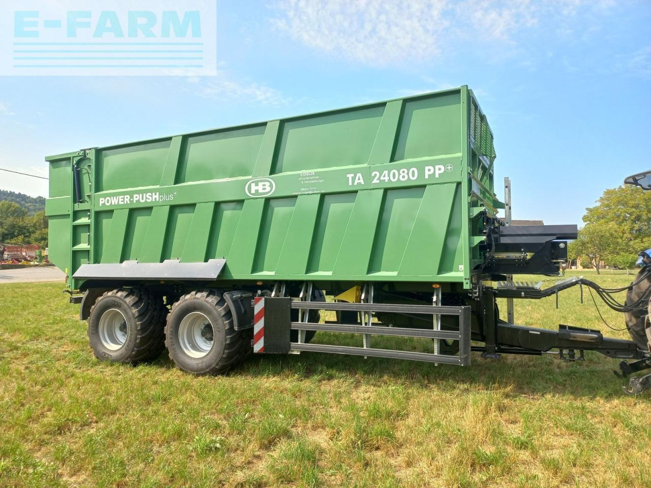 Brantner powerpush 24080 + - Mezőgazdasági billenőpótkocsi: 2 kép. Brantner powerpush 24080 + - Mezőgazdasági billenőpótkocsi: 2 kép.