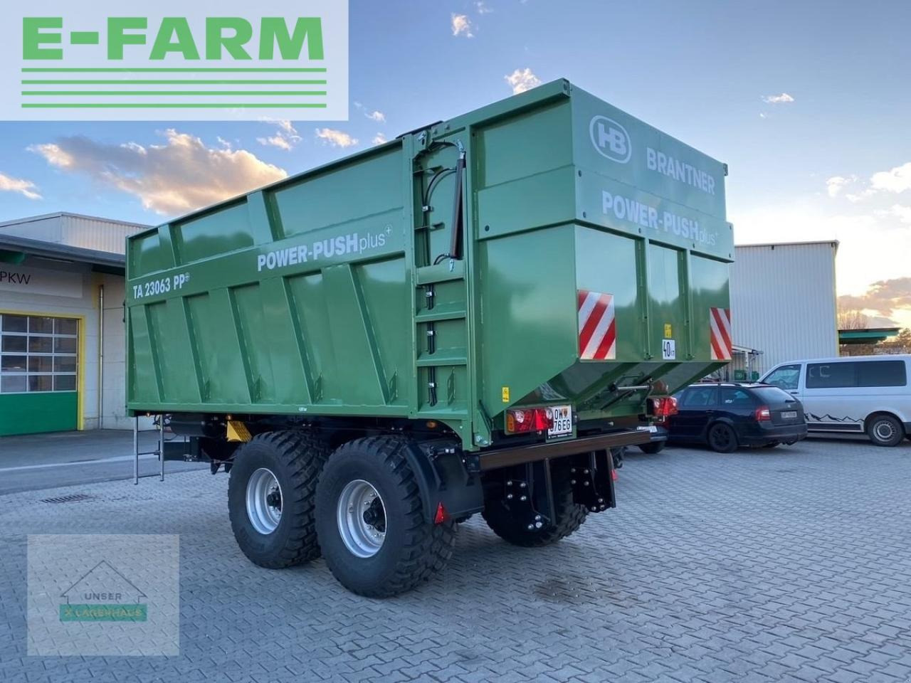 Brantner ta 23063 pp+ - Mezőgazdasági billenőpótkocsi: 2 kép. Brantner ta 23063 pp+ - Mezőgazdasági billenőpótkocsi: 2 kép.