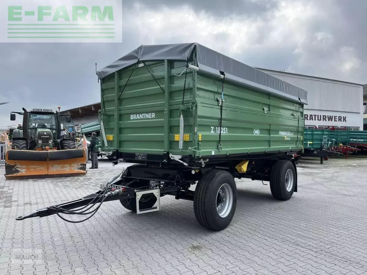Brantner z 18051 aktion 40km/h - Mezőgazdasági billenőpótkocsi: 4 kép. Brantner z 18051 aktion 40km/h - Mezőgazdasági billenőpótkocsi: 4 kép.