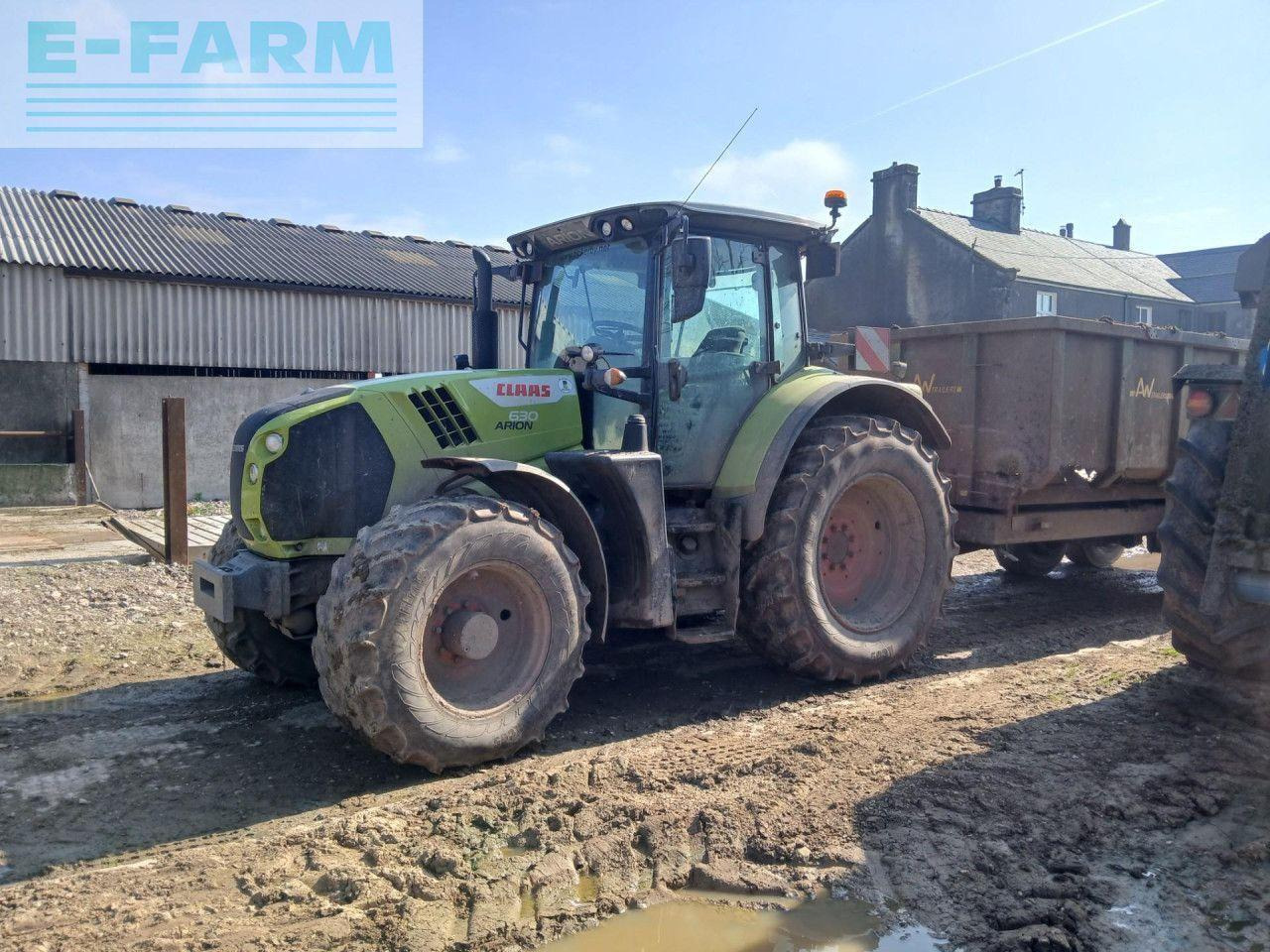 CLAAS ARION 630 CIS 50K CIS - Traktor: 1 kép. CLAAS ARION 630 CIS 50K CIS - Traktor: 1 kép.