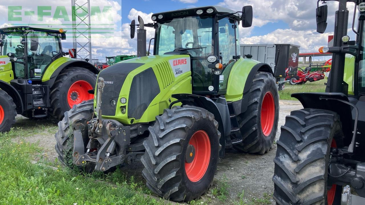 CLAAS AXION 840 CMATIC CMATIC - Traktor: 1 kép. CLAAS AXION 840 CMATIC CMATIC - Traktor: 1 kép.