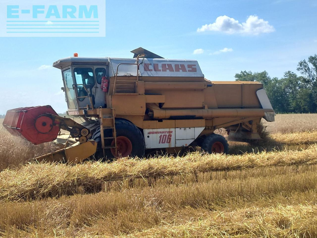CLAAS Dominator 106 - Kombájn: 5 kép. CLAAS Dominator 106 - Kombájn: 5 kép.