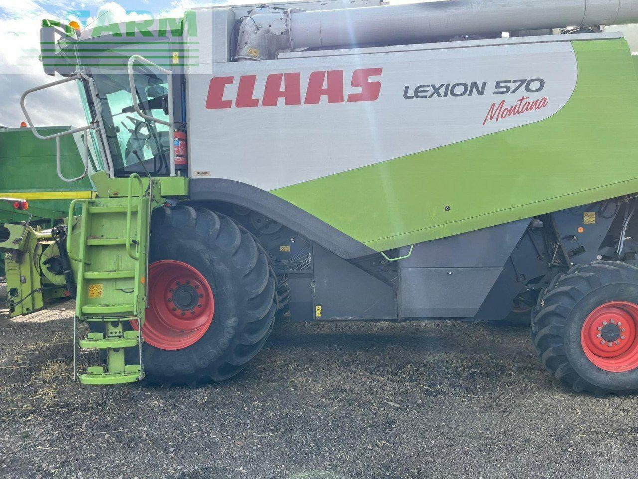 CLAAS LEXION 570 MONTANA - Kombájn: 2 kép. CLAAS LEXION 570 MONTANA - Kombájn: 2 kép.