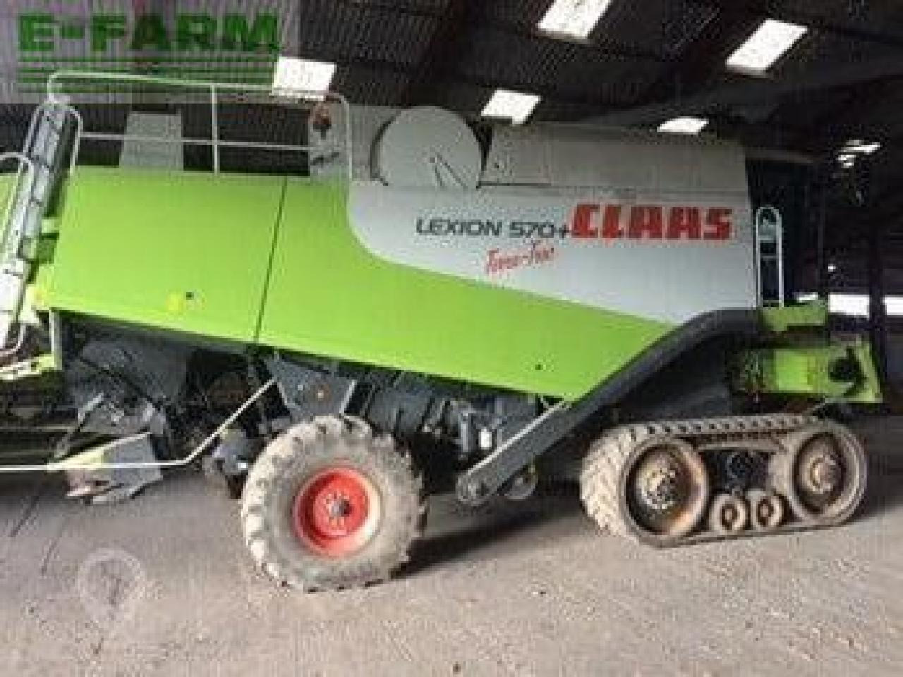 Kombájn CLAAS LEXION 570 TT: 7 kép. Kombájn CLAAS LEXION 570 TT: 7 kép.