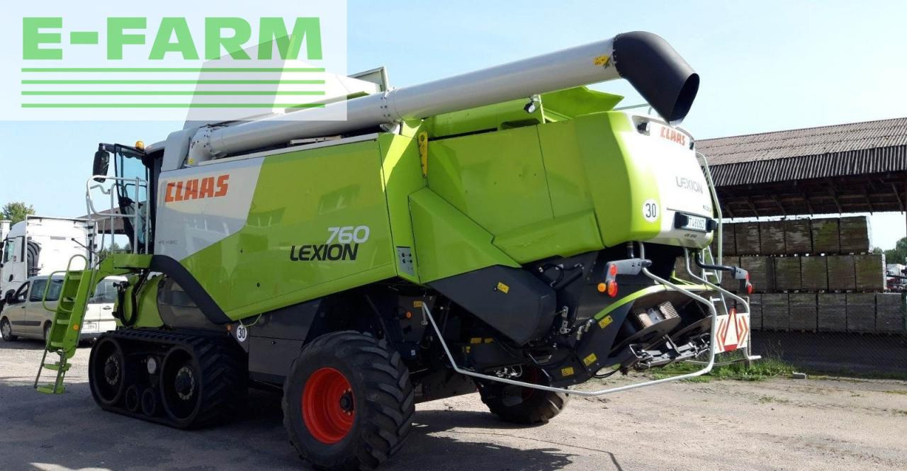 CLAAS LEXION 760 TERRA TRAC - Kombájn: 2 kép. CLAAS LEXION 760 TERRA TRAC - Kombájn: 2 kép.
