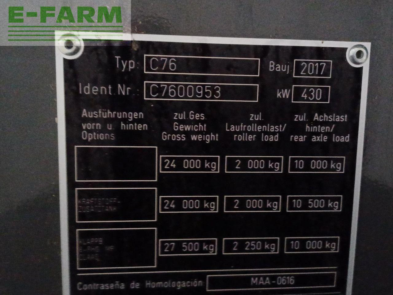 Kombájn CLAAS LEXION 770 TT: 8 kép. Kombájn CLAAS LEXION 770 TT: 8 kép.