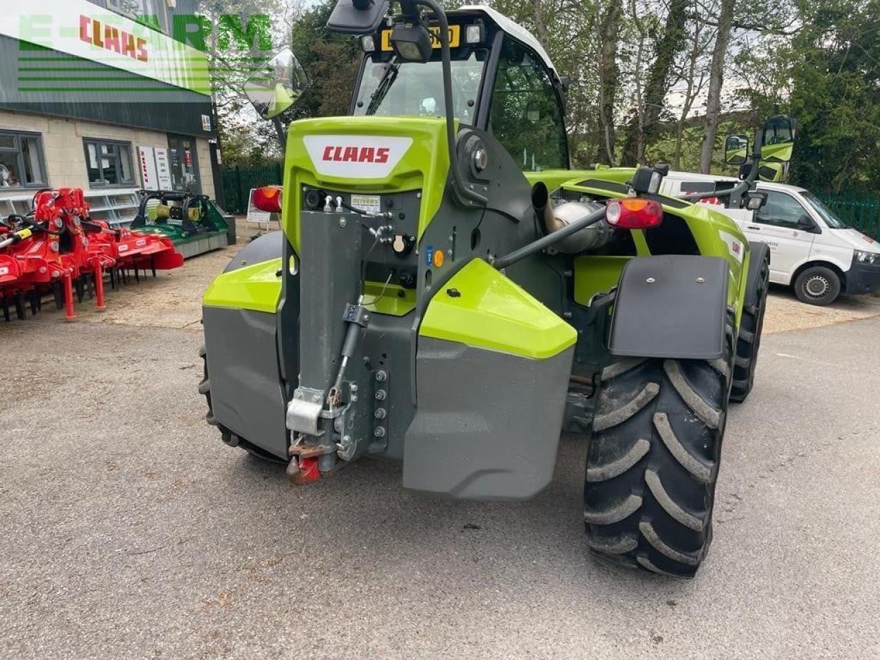 CLAAS SCORPION 746 - Teleszkópos rakodó: 5 kép. CLAAS SCORPION 746 - Teleszkópos rakodó: 5 kép.
