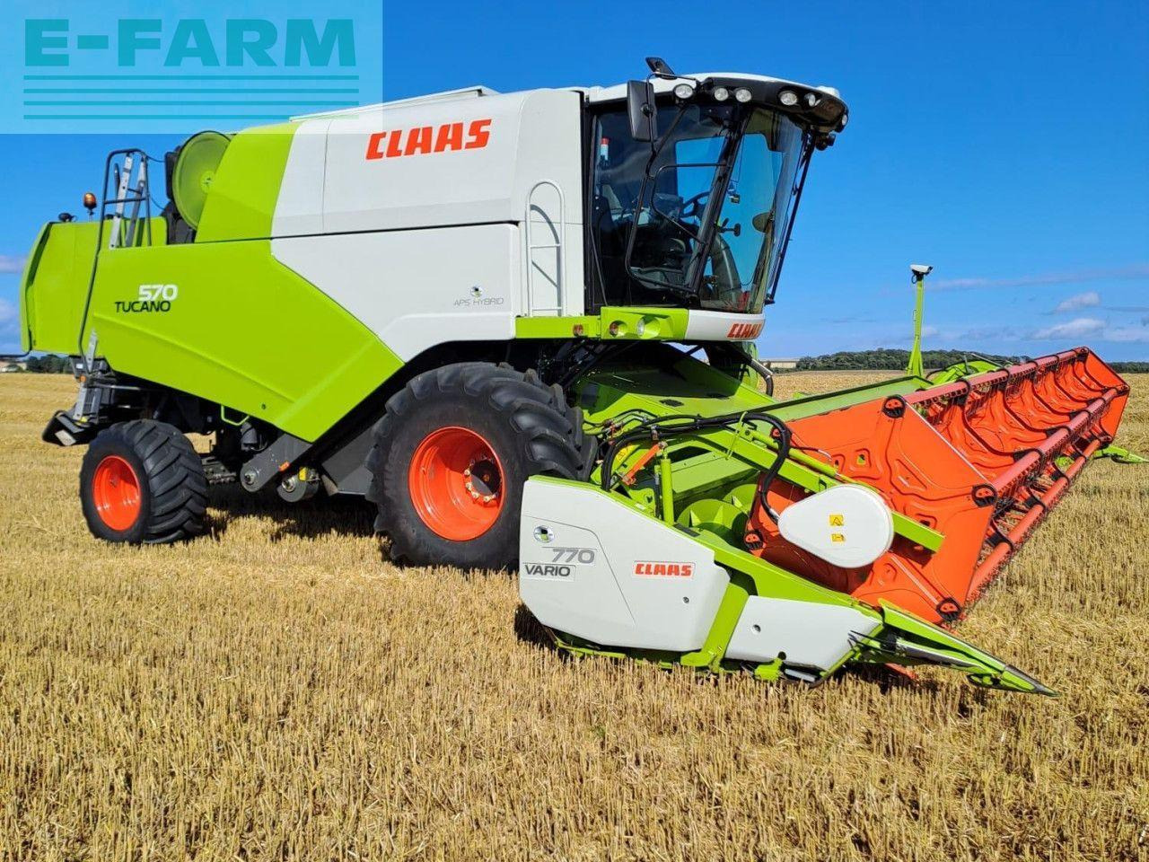 CLAAS TUCANO 570 - Kombájn: 3 kép. CLAAS TUCANO 570 - Kombájn: 3 kép.