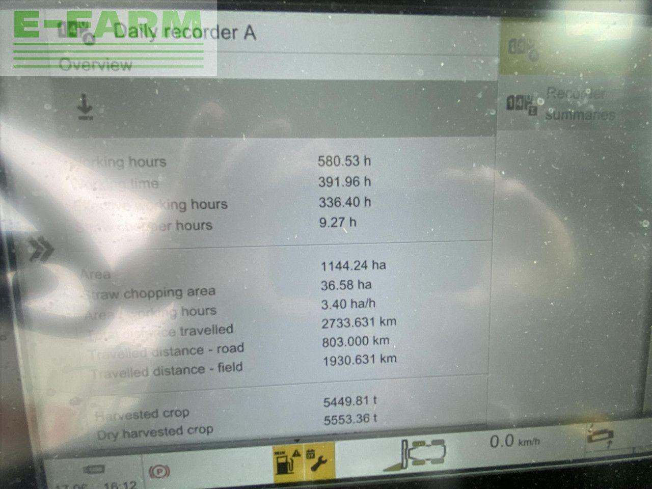 CLAAS TUCANO 580 4WD - Kombájn: 5 kép. CLAAS TUCANO 580 4WD - Kombájn: 5 kép.