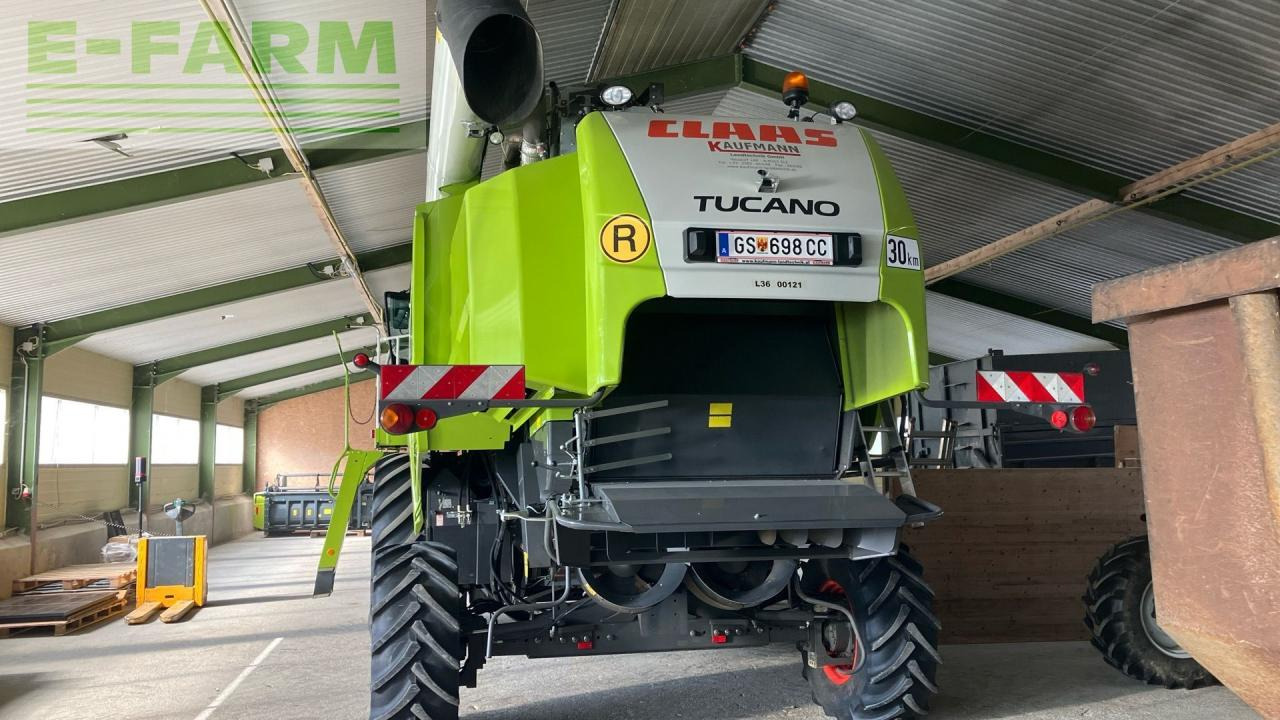 CLAAS Tucano 560 Montana - Kombájn: 5 kép. CLAAS Tucano 560 Montana - Kombájn: 5 kép.
