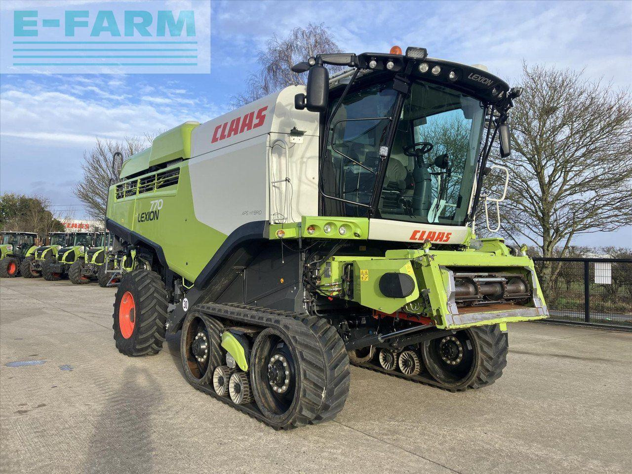 CLAAS USED 2018 LEXION 770TT - Kombájn: 3 kép. CLAAS USED 2018 LEXION 770TT - Kombájn: 3 kép.