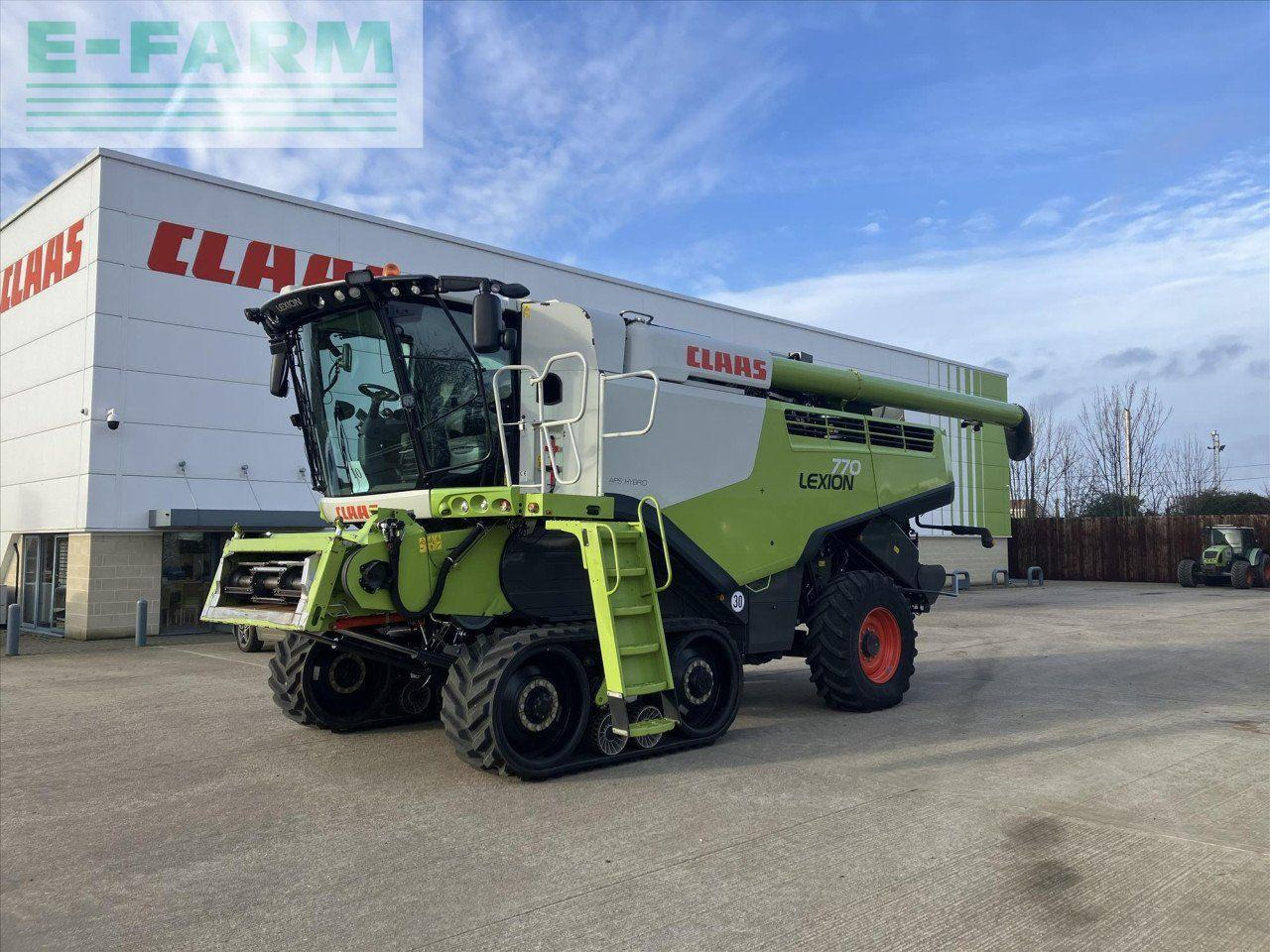 CLAAS USED 2018 LEXION 770TT - Kombájn: 1 kép. CLAAS USED 2018 LEXION 770TT - Kombájn: 1 kép.