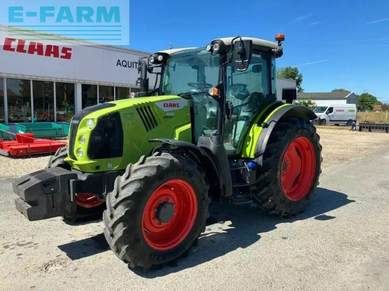 CLAAS arion 430 panoramic - Traktor: 1 kép. CLAAS arion 430 panoramic - Traktor: 1 kép.