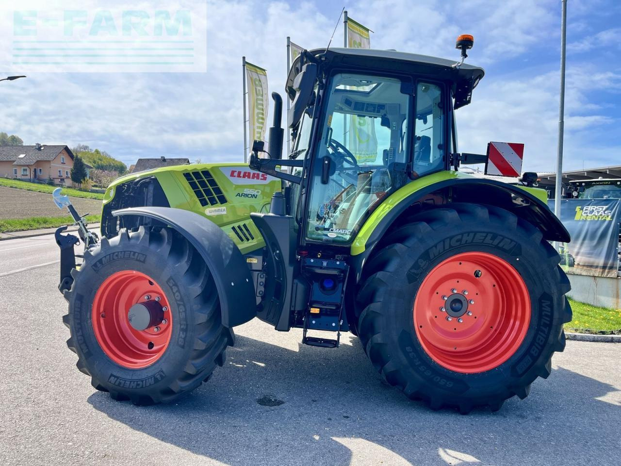 CLAAS arion 550 cmatic cbis CMATIC CEBIS - Traktor: 4 kép. CLAAS arion 550 cmatic cbis CMATIC CEBIS - Traktor: 4 kép.