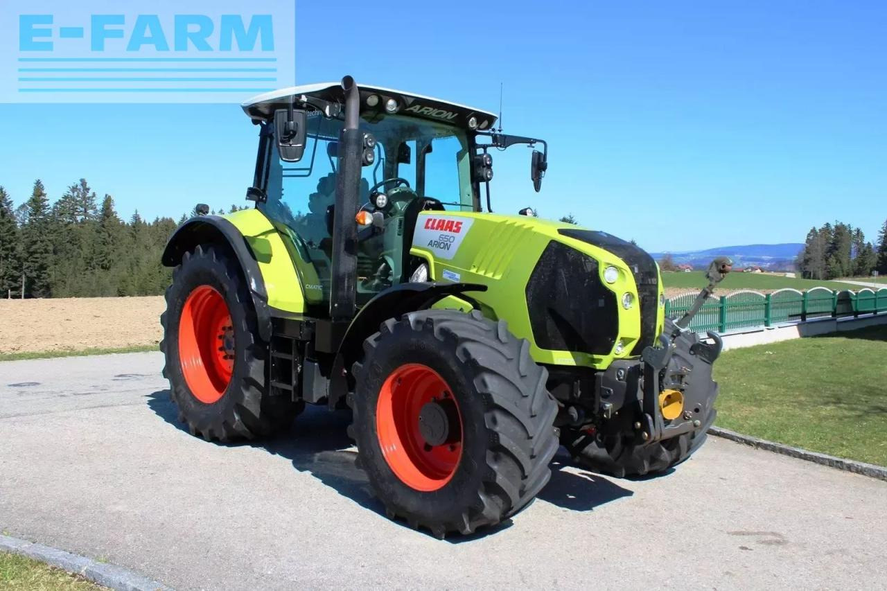 CLAAS arion 650 cmatic CMATIC - Traktor: 1 kép. CLAAS arion 650 cmatic CMATIC - Traktor: 1 kép.