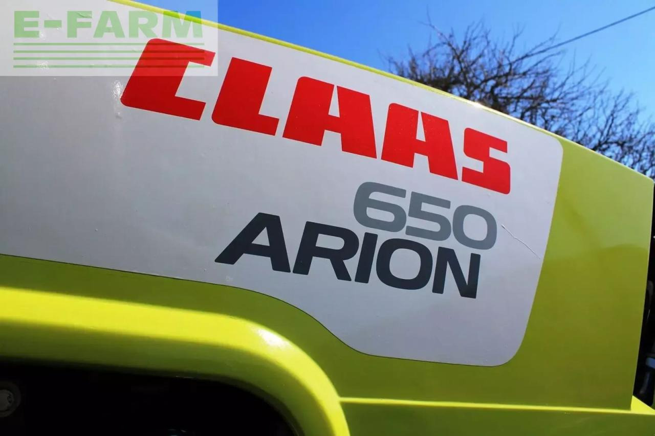CLAAS arion 650 cmatic CMATIC - Traktor: 4 kép. CLAAS arion 650 cmatic CMATIC - Traktor: 4 kép.
