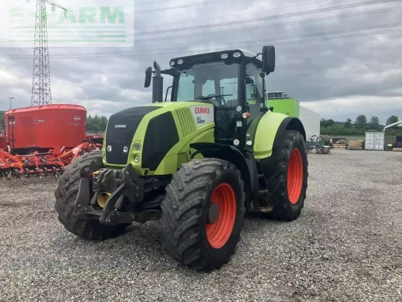 CLAAS axion 810 c-matic CMATIC - Traktor: 1 kép. CLAAS axion 810 c-matic CMATIC - Traktor: 1 kép.